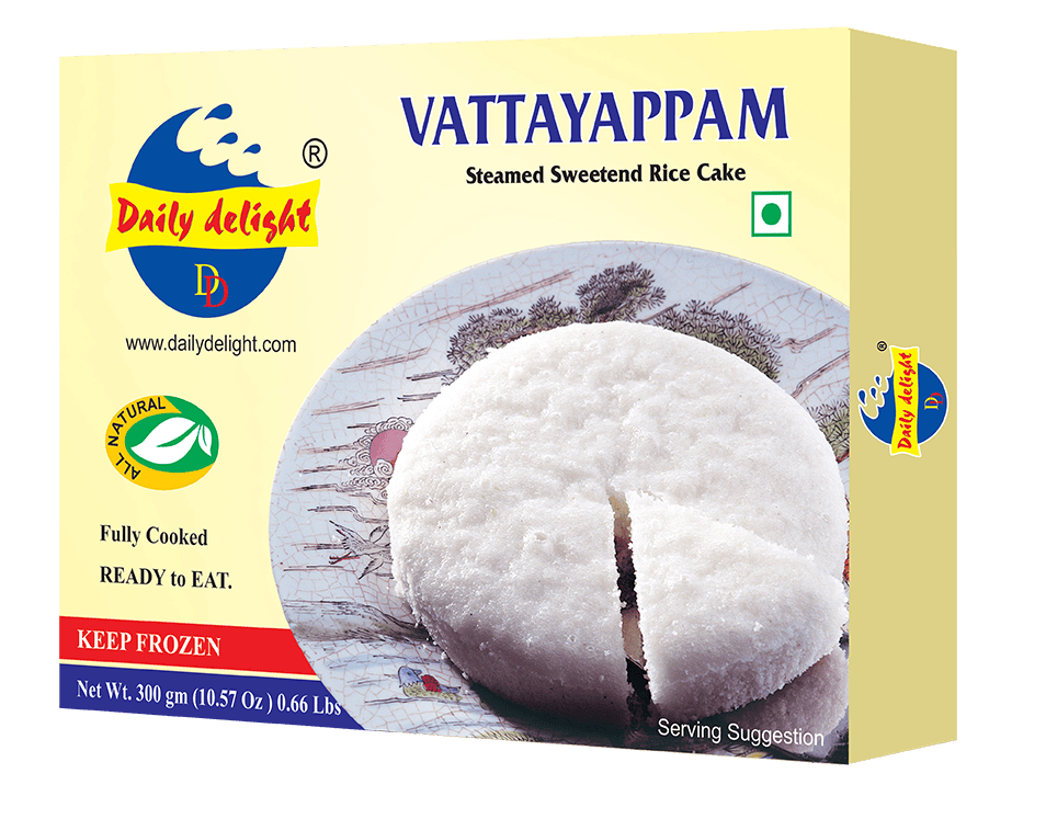 Vattayappam Steamed Sweetened Rice Cake im asiatischen Lebensmittel Online-Shop.