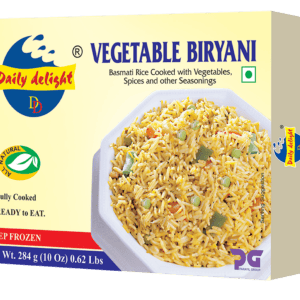 Asiatischer Gemüse Biryani im Online-Shop, fertig gekocht, 284g, vegetarisch, schnell zubereitet.
