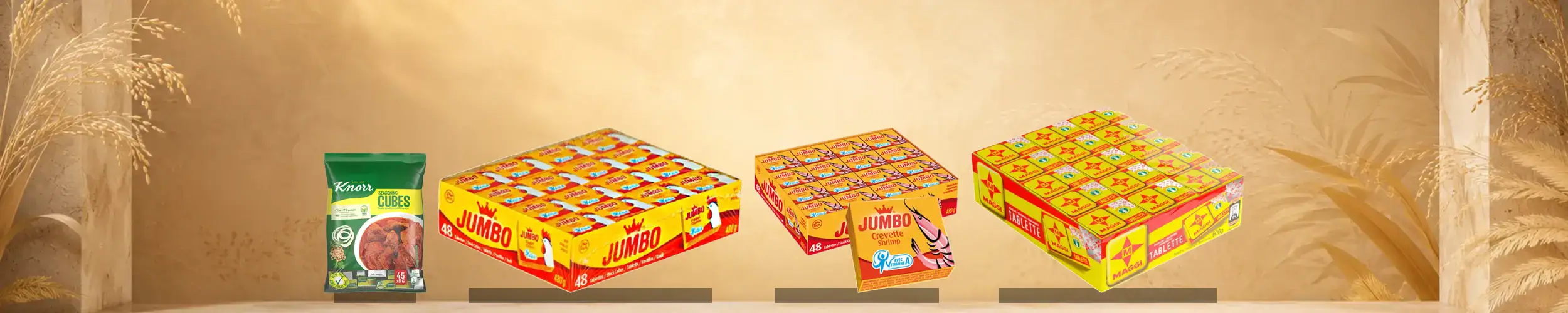 Vielfalt an asiatischen Süßigkeiten und Snacks im Online-Shop.
