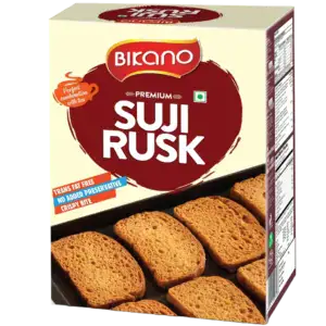 Asiatischer Lebensmittel Online-Shop, BIKANO Suji Rusk, knusprige Brotscheiben.