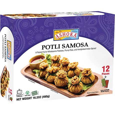 Asiatische Potli Samosa im asiatischen Lebensmittel Online-Shop.