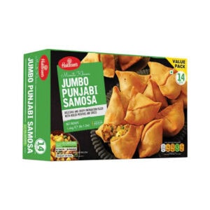 Asiatischer Lebensmittelladen - Jumbo Punjabi Samosa, 14 Stück, 1,4kg.