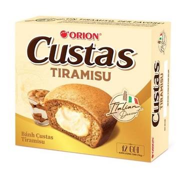 Asiatische Lebensmittel Online-Shop, ORION Tiramisu Custas 282g.