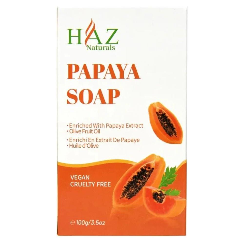 Asiatische Lebensmittel Online-Shop, Papaya Seife mit Extrakt und Olivenöl, vegan und cruelty-free.