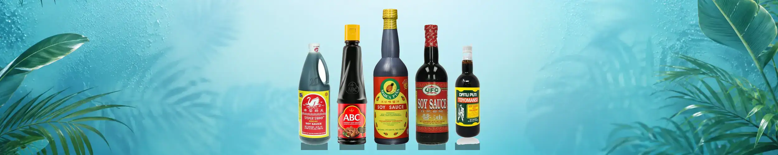 Asiatische Lebensmittel Online-Shop mit Sojasaucen und Gewürzen.