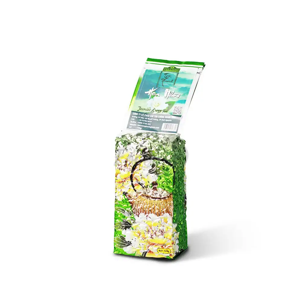 TAN Jamine Grüner Tee 100g, asiatischer Tee, aromatischer grüner Tee, asiatische Lebensmittel.