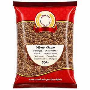 Asiatischer Lebensmittel Online-Shop, Pferdebohnen in 500g Packung.