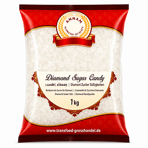 Asiatischer Lebensmittel Online-Shop, Diamantsüßigkeiten in 1kg Packung.