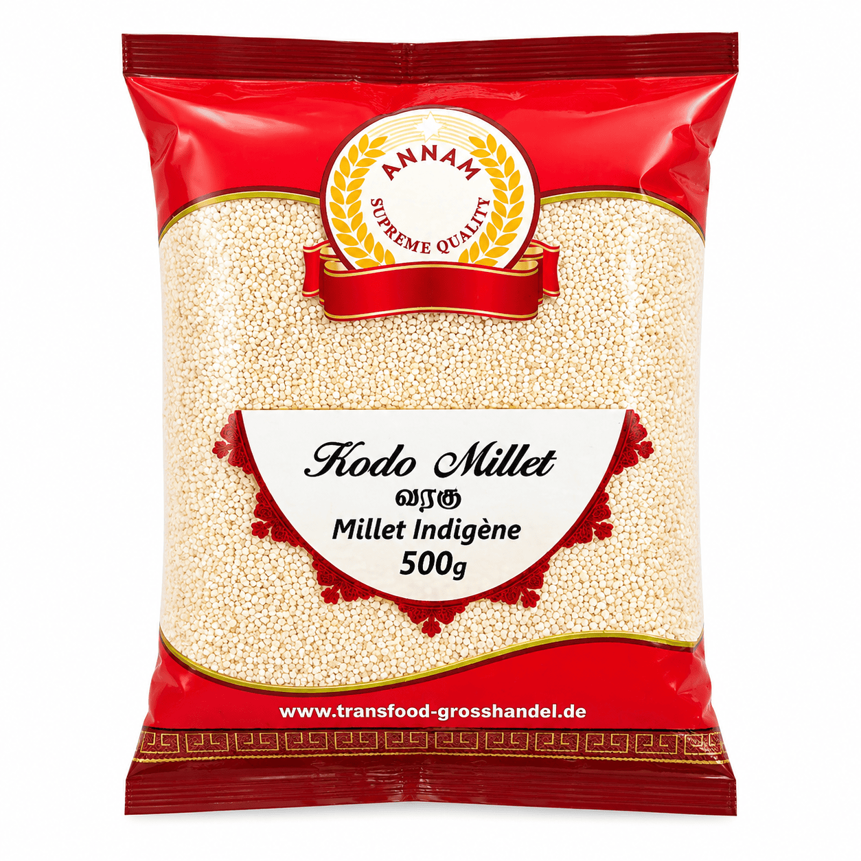 Asiatischer Lebensmittel Online-Shop mit Kodo Millet 500g.
