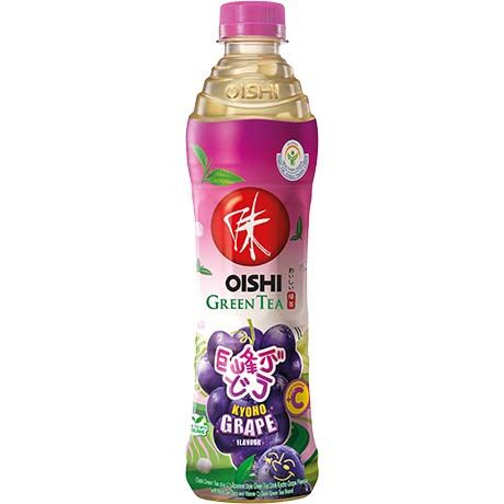 Asiatischer Green Tea mit Trauben, Kyoho Geschmack, 500ml.