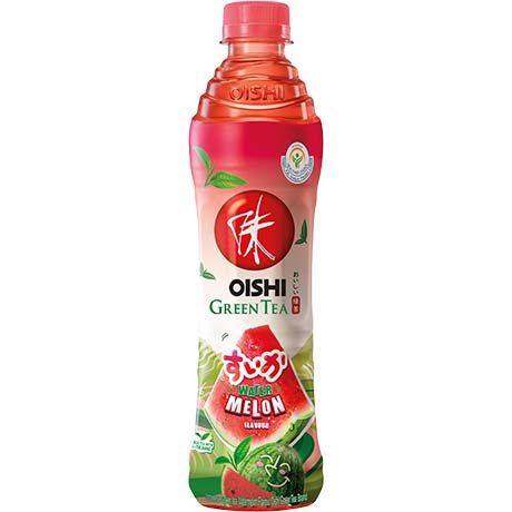 Asiatischer Green Tea Melon Getränk, 500ml, für asiatische Küche.