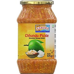 Asiatische Lebensmittel Online-Shop, Chhundo Pickle mit Mango, 575g.
