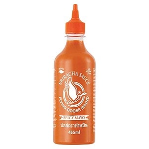 Sriracha Sauce Flasche für asiatische Küche, 455ml.