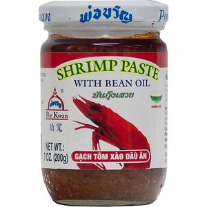 Asiatische Lebensmittel Online-Shop, Shrimp Paste mit Bohnenöl, 200g.