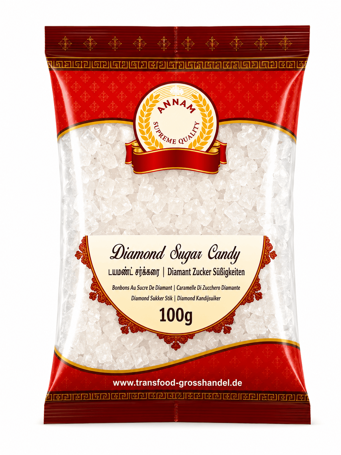 Asiatischer Zucker für Süßigkeiten, 100g, hochwertig, online kaufen.
