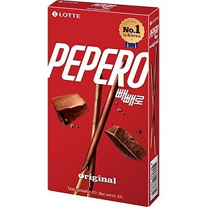 Asiatische Lebensmittel Online-Shop, Peppero Schokoriegel, Original, Korea.