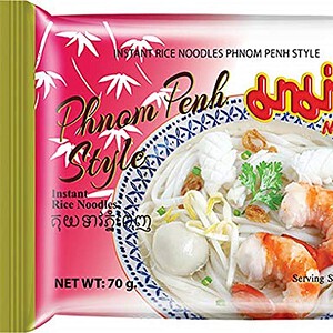 Asiatische Instant-Reisnudeln Phnom Penh Style, 70g, für asiatische Gerichte.