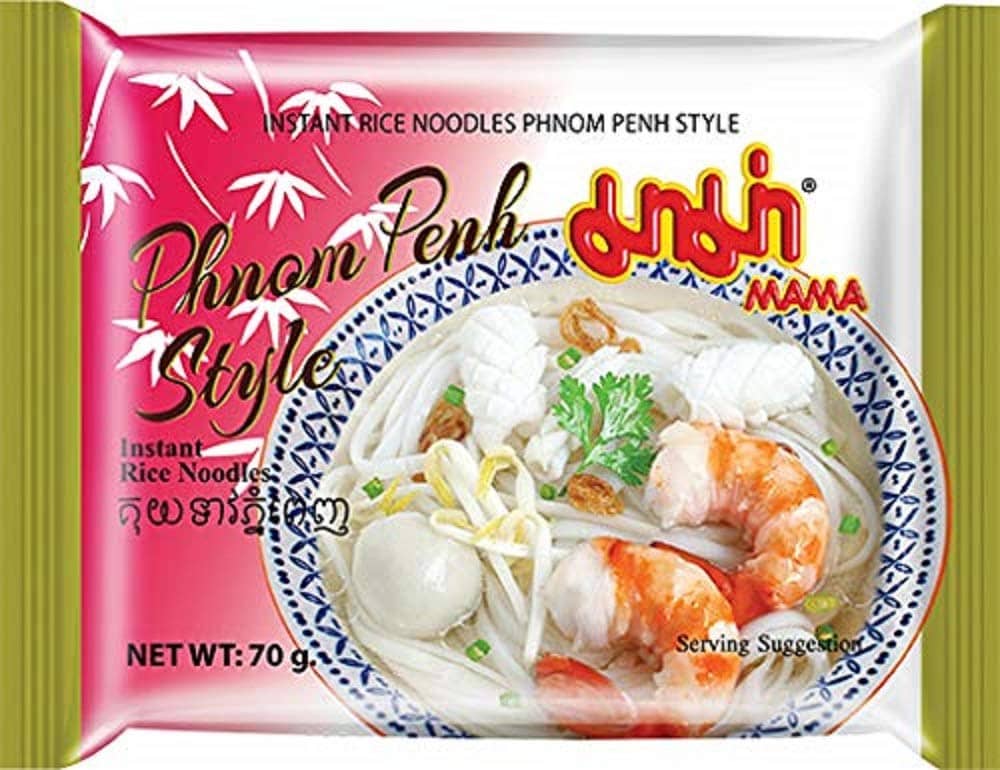 Asiatische Instant-Reisnudeln Phnom Penh Style, 70g, für asiatische Gerichte.