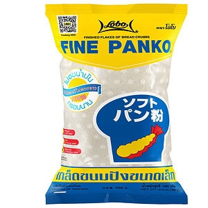 Asiatische Lebensmittel Online-Shop, feine Panko Semmelbrösel in Packung.