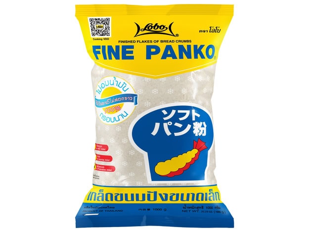 Asiatische Lebensmittel Online-Shop, feine Panko Semmelbrösel in Packung.
