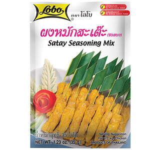 Satay Gewürzmisch für asiatische Gerichte im Online-Shop.