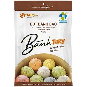 Asiatischer Bánh Bao Teig für Dumplings, vegan, 400g.