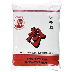 Asiatischer Tapiokastärke in 400g Packung, asiatische Lebensmittel.