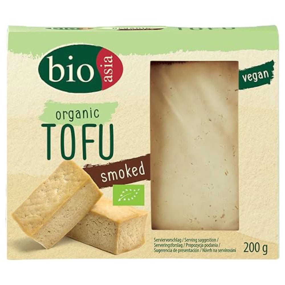 Bio Asia Tofu, vegan, biologisch, geräuchert, 200g.