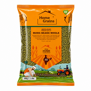 Asiatische Mungobohnen im Online-Shop, 500g Packung, nachhaltige Qualität.
