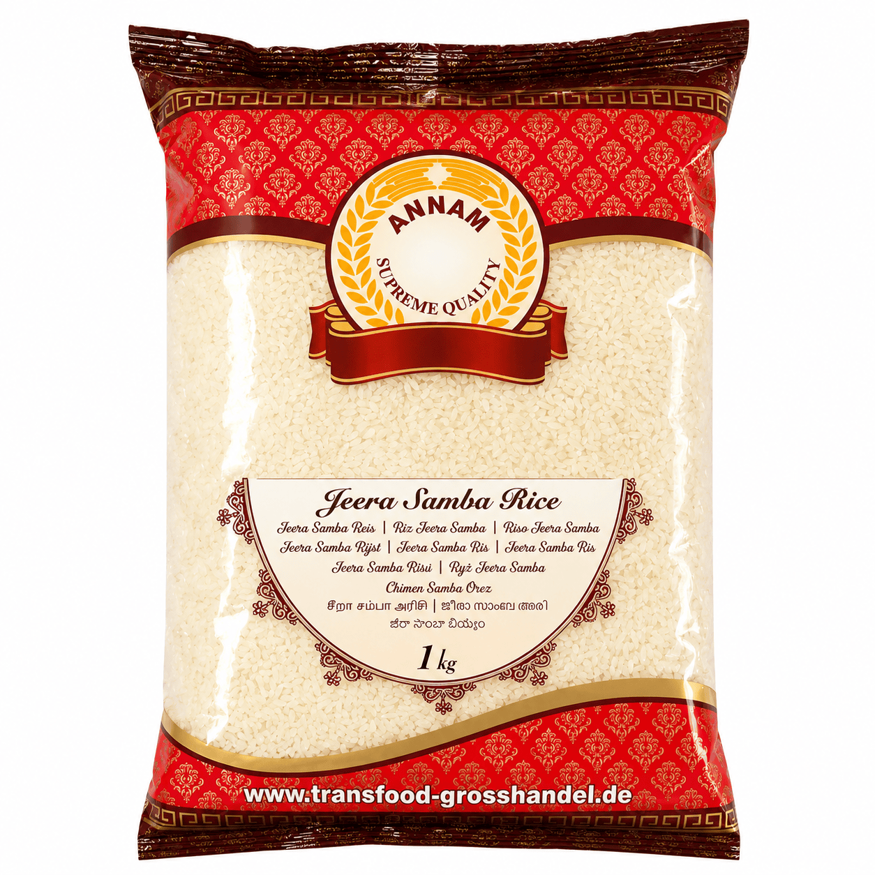 Reis für asiatische Gerichte, 1kg, hochwertig, Transfood.