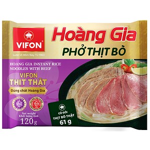 Asiatische Lebensmittel Online-Shop, Rindfleisch und Instant-Reisnudeln.