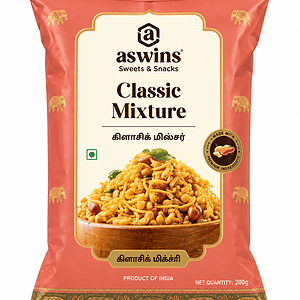Asiatischer Snack Classic Mixture, 200g, asiatische Lebensmittel.