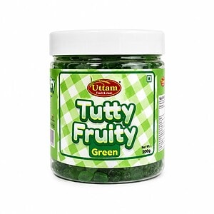 Asiatischer Lebensmittel Online-Shop mit Tufty Fruity Green Gummibärchen.