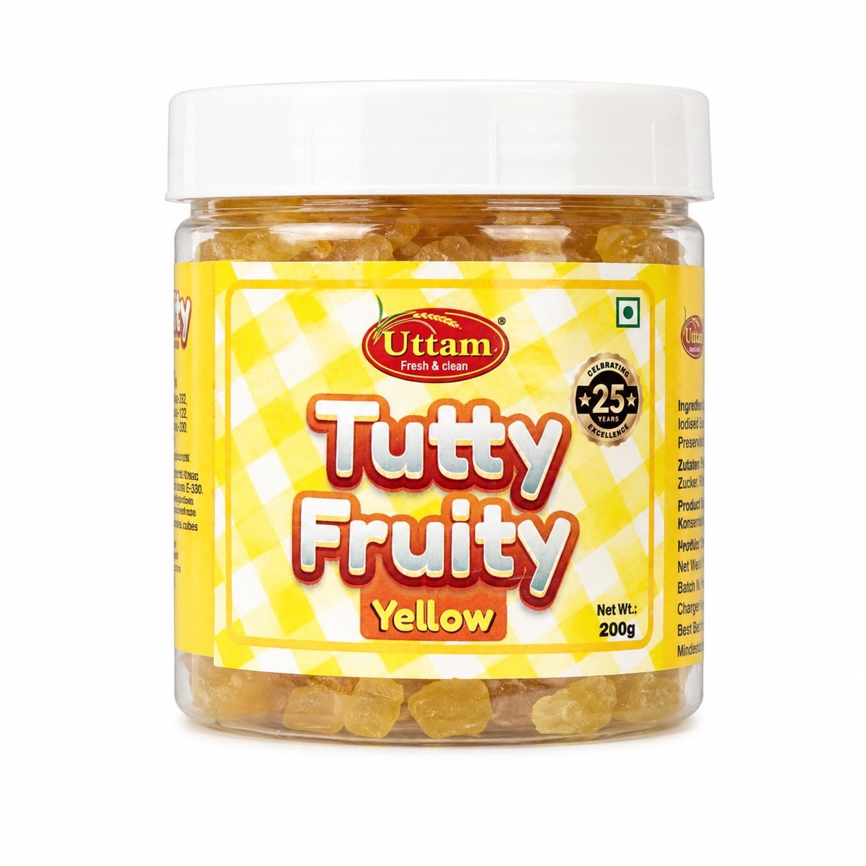 Asiatische Lebensmittel Online-Shop, Tutty Fruity Yellow, 200g.