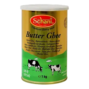 Asiatischer Lebensmittel Online-Shop, Butter Ghee in Dose, 1 kg.