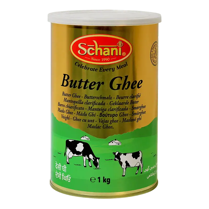Asiatischer Lebensmittel Online-Shop, Butter Ghee in Dose, 1 kg.