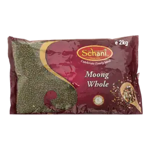 Asiatischer Lebensmittel Online-Shop, Moong Ganze Packung 2kg.