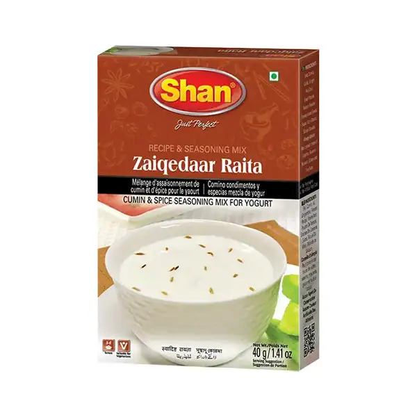 Asiatische Gewürzmischung für Joghurt, Zaikedaar Raita.