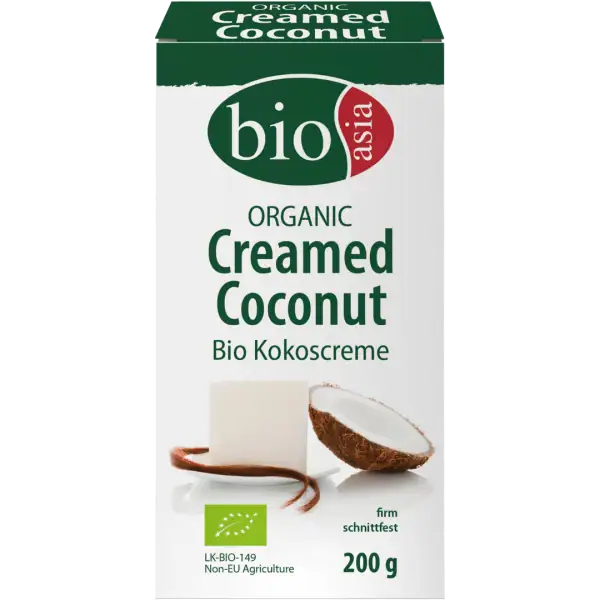 Bio Kokoscreme für asiatische Gerichte im Online-Shop.