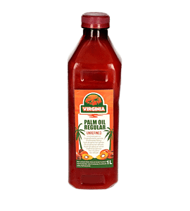 Asiatisches Palmöl in 1L Flasche, ideal für asiatische Gerichte.