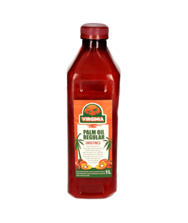 Asiatisches Palmöl in 1L Flasche, ideal für asiatische Gerichte.