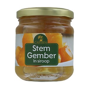 Asiatischer Lebensmittel Online-Shop, Gember in Sirup, Glas.