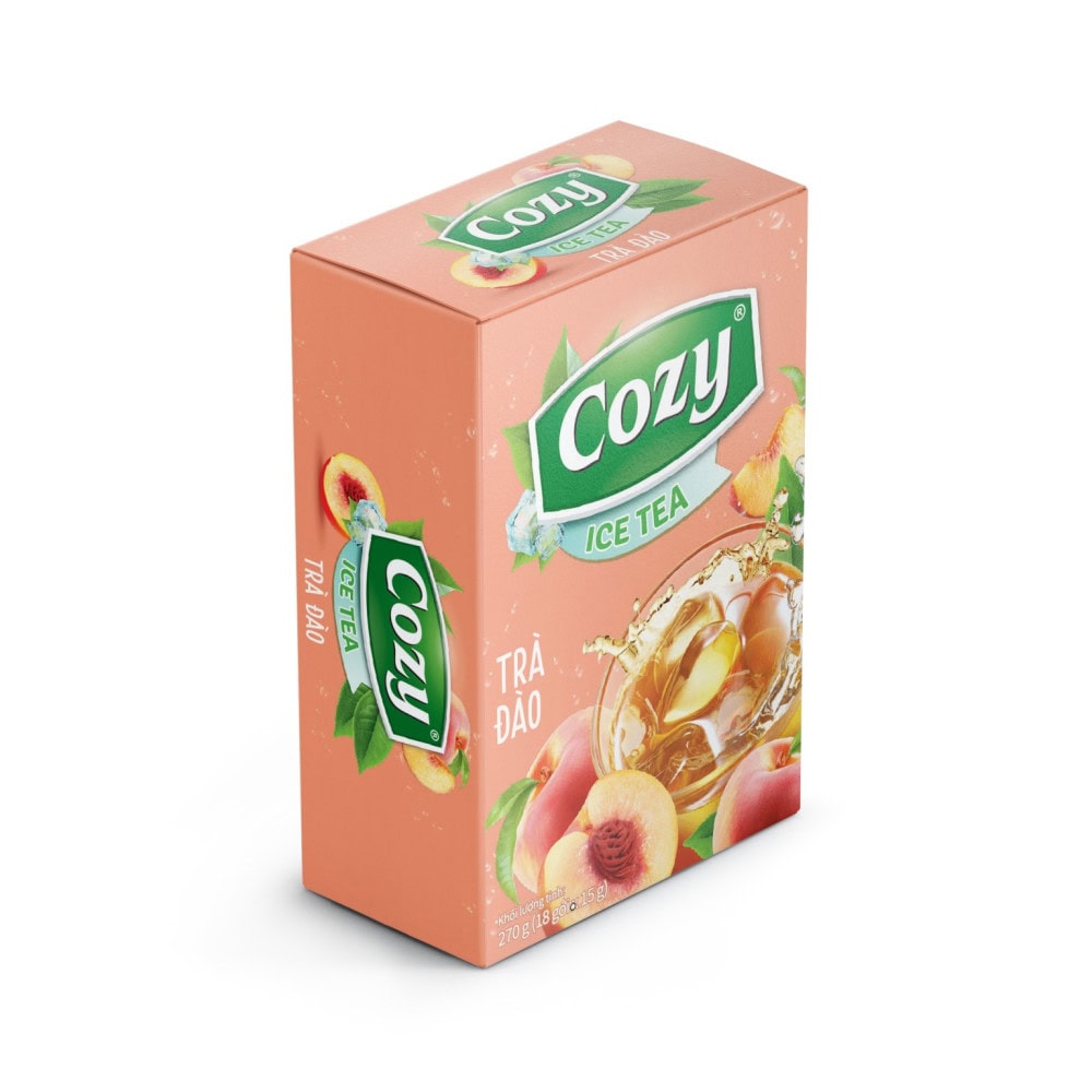 Asiatischer Lebensmittel Online-Shop, Eistee mit Pfirsichgeschmack.