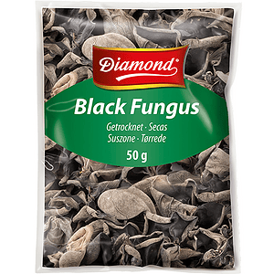 Asiatische Lebensmittel Online-Shop, Black Fungus getrocknet, 50g.