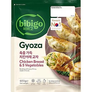 Asiatische Gyoza mit Hühnchen und Gemüse, koreanisch, 600g.