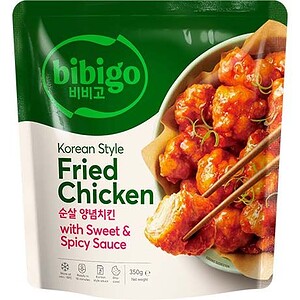 Asiatischer Fried Chicken mit süßer und scharfer Soße, 350g.