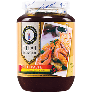 Asiatische Chilli Paste mit Soya Bohnenöl, ideal für asiatische Gerichte.