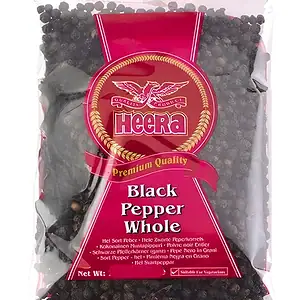 Asiatische schwarze Pfefferkörner, hochwertig, frisch, im Beutel.