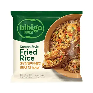 Asiatischer Fried Rice mit BBQ Chicken, asiatische Lebensmittel Online-Shop.