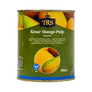 Kesar Mango Pulp, asiatische Lebensmittel, vegan, 850g.